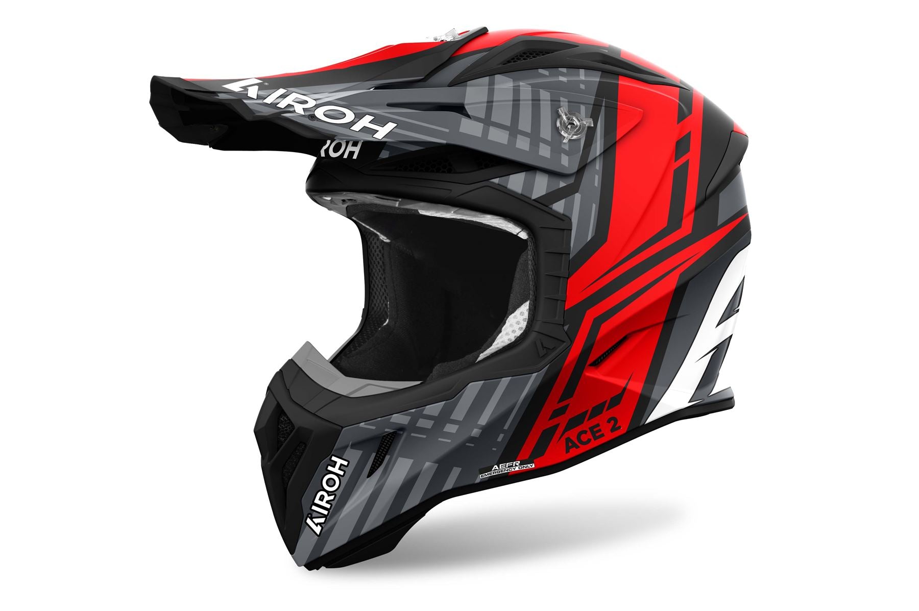 Airoh Helmet 2024 Aviator Ace 2 Proud Red Matt Composite Carbon